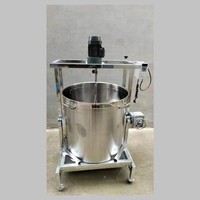Mezcladora de Cocina a Gas de Fácil Operación con Motor de Agitación, Inclinación Manual, Olla de Acero Inoxidable de 40-360L