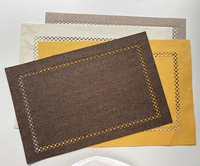 Protections de tiroirs pour la cuisine, dessous de verre personnalisés pour table à manger avec logo, sets de table tricotés, sets de table brodés, style nordique