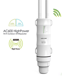 WAVLINK AC600 AP双频<span class=keywords><strong>2</strong></span>.4G/5g高功率无线WiFi路由器室外WiFi扩展器中继器<span class=keywords><strong>2</strong></span>个外部天线WDS - Product Image 2