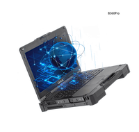 Getac B360Pro Ordinateur portable entièrement robuste Processeur Intel MIL-SPEC Clavier anglais prêt pour la mission