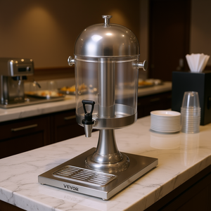 Dispensador de Bebidas Vevor de 2.1 Galones con Grifo de Acero Inoxidable, Dispensador de Bebidas de Grado Comercial para Fiestas - Product Image 2