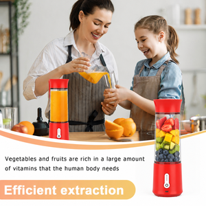 Modern Portable USB Electric Fruit Blender Cup Rechargeable Personal Juice Shaker for Camping Office Travel Beverage Making - Product Image 2