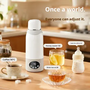 Nouvel Arrivage Transfrontalier – Tasse Chauffante USB à Température Constante 500ml pour Lait, Bouilloire Électrique <span class=keywords><strong>Portable</strong></span> pour Bébé et Voiture, Chauffe-Eau Domestique - Product Image 3