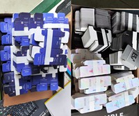 Boîtes en papier couché personnalisées avec marquage holographique, dorure à chaud, support pour 500 designs mixtes, boîtes de 3 ml et 10 ml, impression personnalisée
