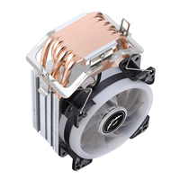 Refroidisseur d'air pour processeur QiuzAim 2/4/6 Heat Pipe 90mm, radiateur tour, dissipateur thermique silencieux en cuivre pour socket 2011-3, ventilateur X79 X99 PC