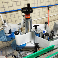 Machine d'étiquetage automatique pour bouteilles en plastique, bouteilles en verre, bocaux et bouteilles rondes - Prix de gros
