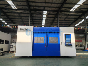 Máy Cắt CNC 2*12M 2*6M Máy Cắt Laser Sợi Cho Tấm Kim Loại Nhôm Có Bàn Đôi - Product Image 5