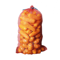Exportation vers Chili rouge emballage PP filet pour légumes sac/pomme de terre ail gingembre Orange bois de chauffage maille sac aubergines sacs