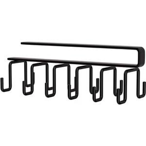 Cross-border Wrought Iron <b>Tool</b> Hanging <b>Hooks</b> Modern Flexible Wall-mounted Punch-free Racks with Bottom-hanging Single <b>Hook</b> - Product Image 1