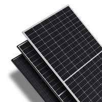 Panneau solaire 540w 550w 560w pour installation de système d'énergie solaire avec structure de montage au sol solaire Ensembles complets d'onduleurs solaires