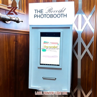 Imprimante photo pour cabine photo ZKAI, station de selfie tout-en-un, imprimante photo pour décoration de mariage