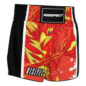 Shorts de Muay Thai Red Phoenix légers et durables pour le kickboxing, le MMA et le Muay Thai - Product Image 3