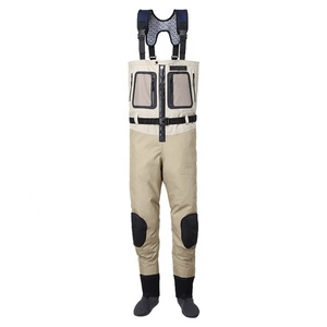 Pantalons de pêche pour hommes avec fermeture éclair sur le devant, respirants, vente chaude, qualité supérieure, pantalons de pêche respirants pour hommes - Product Image 1