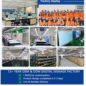 Smart 85/75 Inch Indoor Digital Signage Advertising Floor Mounted Kiosk <b>Stand</b> Vertical Poster Monitor for Shopping Malls - Product Image 4