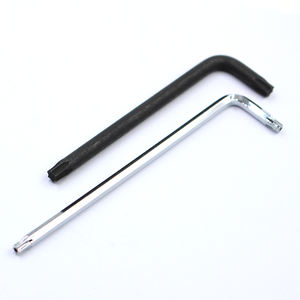 الصين مخصصة عالية الجودة الكربون الصلب الأزرق الزنك مطلي على شكل L أوم تخصيص توركس مفتاح جميع الأحجام وجع للآلة - Product Image 4