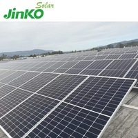 Module de panneau solaire monocristallin bifacial PERC de 570W à demi-cellules, homologué CE, efficacité de 23,5%