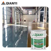 Revestimiento Epoxi Funcional de Resina para Suelos de Concreto de Uso Industrial y Aparcamiento Resistente a Rayaduras