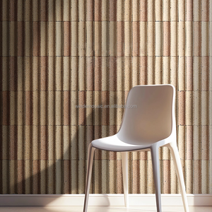 Azulejos <span class=keywords><strong>de</strong></span> Mosaico <span class=keywords><strong>de</strong></span> Arcilla Curvados <span class=keywords><strong>de</strong></span> Estilo Vintage, Azulejos <span class=keywords><strong>de</strong></span> Pared <span class=keywords><strong>de</strong></span> Arcilla con Ranuras 3D para Decorar Paredes, Hoteles y Hostales - Product Image 4