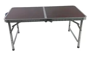 軽量ポータブルテーブル折りたたみ式アルミキャンプピクニックテーブル折りたたみ式屋外ピクニックテーブル