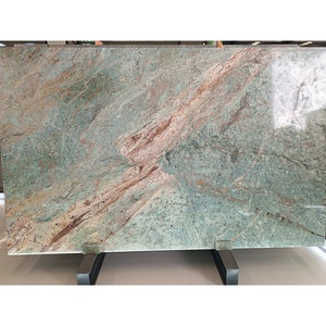 Dalles <span class=keywords><strong>de</strong></span> <span class=keywords><strong>granit</strong></span> vert <span class=keywords><strong>de</strong></span> luxe moderne YDSTONE TANZANITE GREEN, grandes dalles <span class=keywords><strong>de</strong></span> <span class=keywords><strong>granit</strong></span> turquoise, pierre naturelle pour la conception <span class=keywords><strong>de</strong></span> comptoirs et <span class=keywords><strong>de</strong></span> murs - Product Image 1