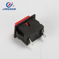 Interrupteur à bouton poussoir Defond KCD1 16A 250C 5E4 T125/55 SPST micro interrupteur marche/arrêt