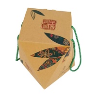 Nouveau Design épais ondulé boîte de forme spéciale avec poignée Portable pliant facile à assembler grande capacité cadeaux créatifs boîte de faveur