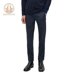 <span class=keywords><strong>Formal</strong></span> Mediados de cintura pierna recta uniforme hombre negro a rayas pantalones de niño chico <span class=keywords><strong>Formal</strong></span> pantalón - Product Image 1