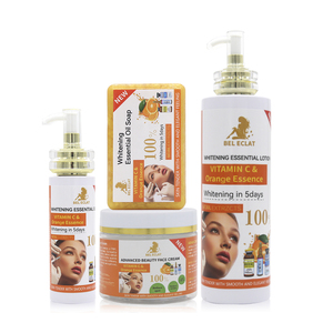 Marque Blanche Crème Visage Bio Naturelle Hydratante Éclaircissante Sérum Blanchissant Vitamine <span class=keywords><strong>C</strong></span> Soin Peau Coffret - Product Image 6