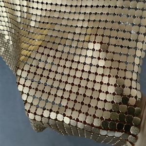 High Shine Aluminum Glitter Wire Mesh Decorative Metal Mesh for Ceiling & Wall Curtain - Product Image 4