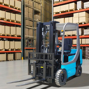 Carretilla elevadora eléctrica con batería de plomo-ácido, 1,5 toneladas, 2 toneladas, 3 toneladas, almacén, Mini carretilla elevadora, mástil de dos etapas, neumático sólido - Product Image 4