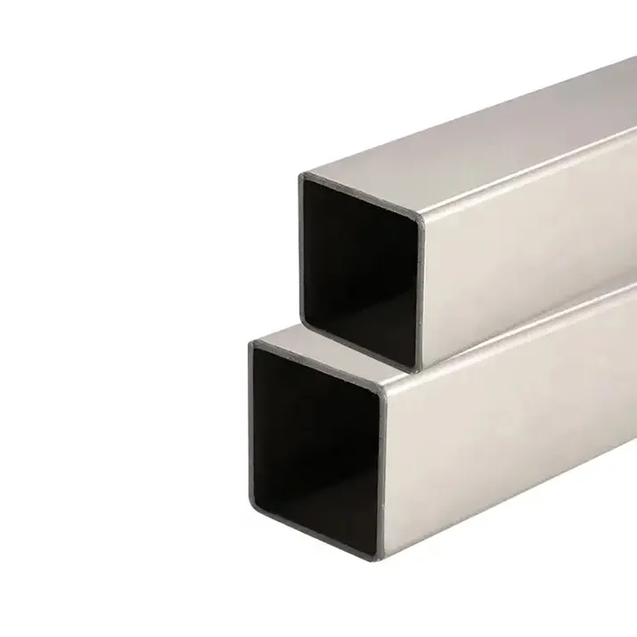 Factory Price 201 304 316 Square Rectangular Stainless Steel Tube 304 Welded Material Steel 316 Stainless Steel Pipes