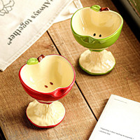 Niedliche Apfel-Duft Öko-Freundliche Handgefertigte Laterne Porzellan Heimdekoration Kreatives Verlobungsgeschenk Beste Freundin Festliches Design
