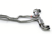 Système d'échappement Performance Valve Muffler pour Porsche Cayenne GTS Turbo 958 3.0 3.6 4.8 - Son de qualité supérieure - SUS304