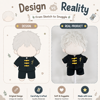 Vêtements de poupée personnalisés en gros OEM/ODM pour tenues de poupées BJD en coton