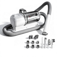 Outil de toilettage électrique multifonctionnel transfrontalier en ABS pour animaux de compagnie, aspirateur pour chiens, tondeuse à poils pour chats, modèle premium tout-en-un X1, fabriqué en Chine