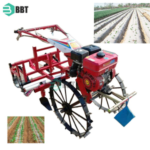 Modello agricoltura trinciatrice piantatore di patate arachidi tabacco cotone colture di plastica pacciame applicatore posa pellicola coltivatore - Product Image 2