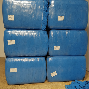 Textiles varios ecológicos, forro polar industrial reciclado de colores mezclados, buen precio en residuos textiles - Product Image 1