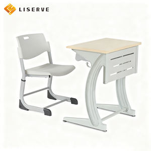 आधुनिक प्राथमिक और माध्यमिक विद्यालय धातु फ्रेम कक्षा डेस्क और कुर्सियां स्कूलों और विश्वविद्यालयों के लिए टिकाऊ - Product Image 1