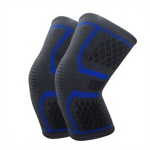 High Quality 5,7mm Thick <b>Neoprene</b> <b>Knee</b> Sleeves Compression <b>Support</b> Elastic Non-Slip for Gym Fitness Weightlifting Training - Product Image 1