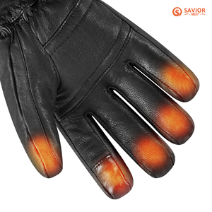 Gants électriques pour l'hiver extrêmement <span class=keywords><strong>froid</strong></span>, protection isolante lourde, gants chauffants pour le ski en plein air - Product Image 2