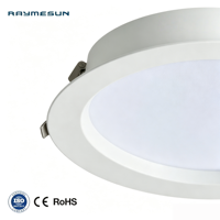 Luz LED Empotrable en Techo de 4 y 6 Pulgadas, Regulable, 4000K, 9W/12W, IP65, ETL, Ultrafina, sin Carcasa, para Baño y Cocina