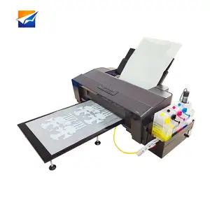 Impresora DTF Original, suministro de equipo fabricante, L1800, de escritorio, a todo color