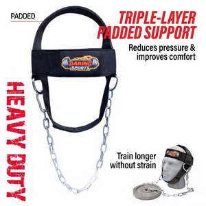 Equipo de entrenamiento para cabeza y cuello: una herramienta de pesas para la cabeza para entrenamientos en casa, una gorra avanzada para fortalecer el cuello y una - Product Image 6
