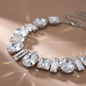 Europäische und amerikanische Diamant-Halskette mit übertriebenem Design, Nischen-Persönlichkeit und temperamentvoller Ausstrahlung - Product Image 2