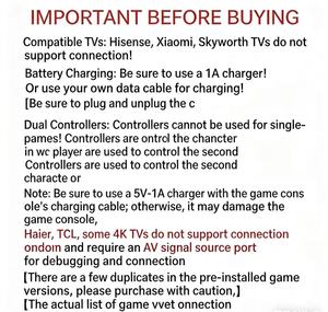 เครื่องเล่นวิดีโอเกมย้อนยุคขายดีจากโรงงาน พร้อมหน้าจอ 3.5 นิ้ว รองรับการเล่นสองคนและเชื่อมต่อ<span class=keywords><strong>ท</strong></span>ี<span class=keywords><strong>วี</strong></span> - Product Image 2