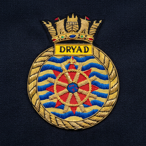 DRYAD High Quality Lace Embroidered Patch <b>Sew</b>-On Fabric Badge Circular Luxury Design for Garment - Product Image 1