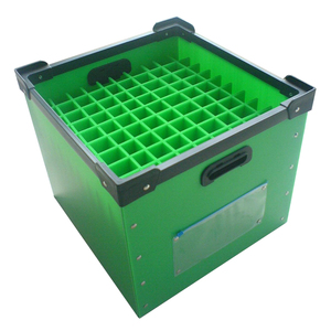 New Waterproof Multi-function Corflute PP Corrugated Plastic Storage Box With Partition Sheet