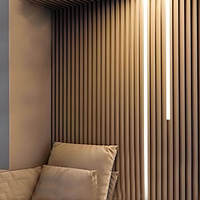 Revêtement mural extérieur en SPC, lattes imperméables à l'effet bois pour la décoration de façade extérieure