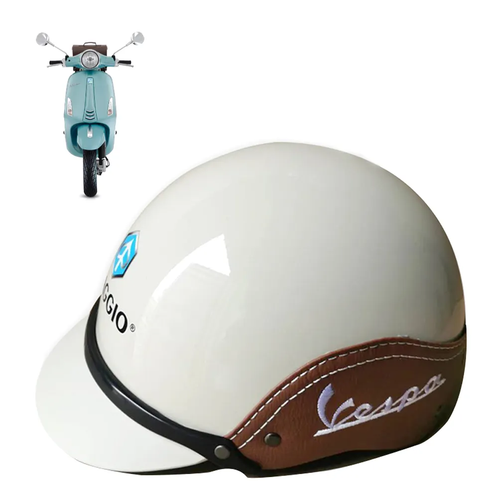 Originele Motorhelm Voor Vespa Helm Hoge Druk Demping Verwijderbare En Wasbare Rijhelm