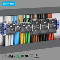 Bloc de bornes modulaire multipolaire LDB 125 pour connexions de circuits électriques monophasés à quatre pôles